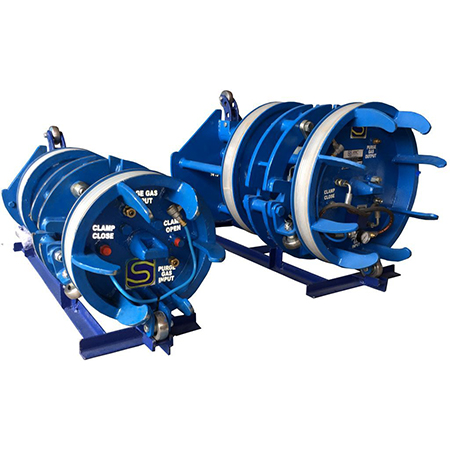 Dss Pipe Clamp With Purging Arrangement Hydraulic