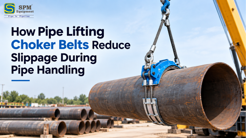 How Pipe Lifting Choker Belts Reduce Slippage During Pipe Handling