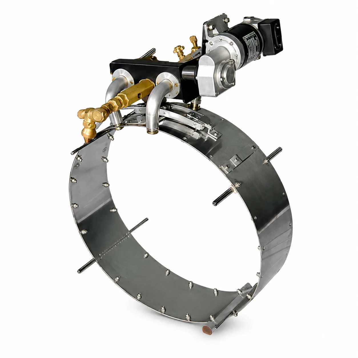 Pipe Cutting Crawler with Track-Motorized