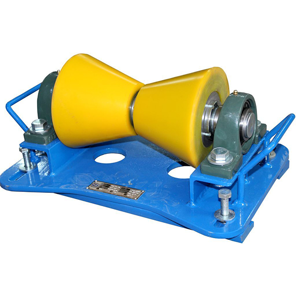 Pipe Roller Cone Type Pu Coated