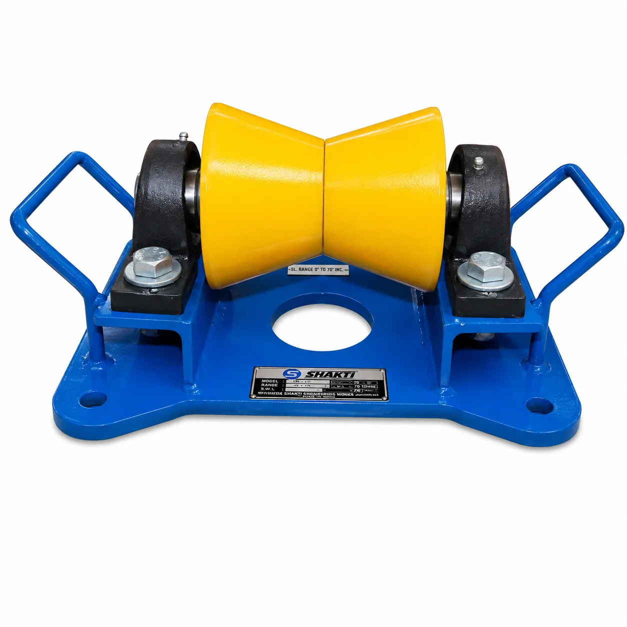 Pipe Roller Cone Type PU Coated — view 3