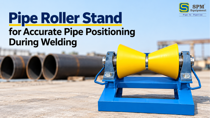 Pipe Roller Stand for Accurate Pipe Positioning During Welding